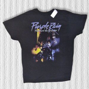 PURPLE RAIN T Shirt by the Prince Estate Size XL  NWT